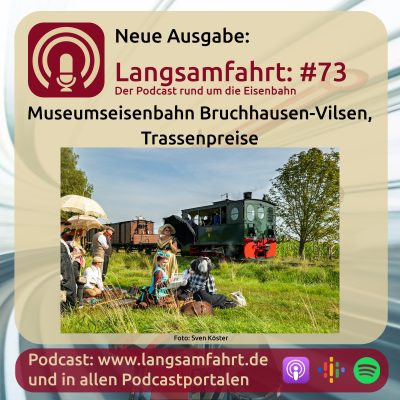 Langsamfahrt: #73 - Museumseisenbahn Bruchhausen-Vilsen, Trassenpreise